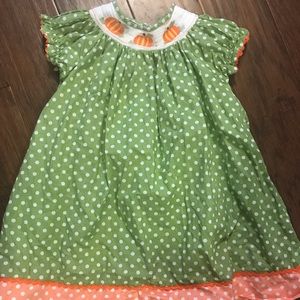 3 4t smocked dresses, 1 4t shorts outfit